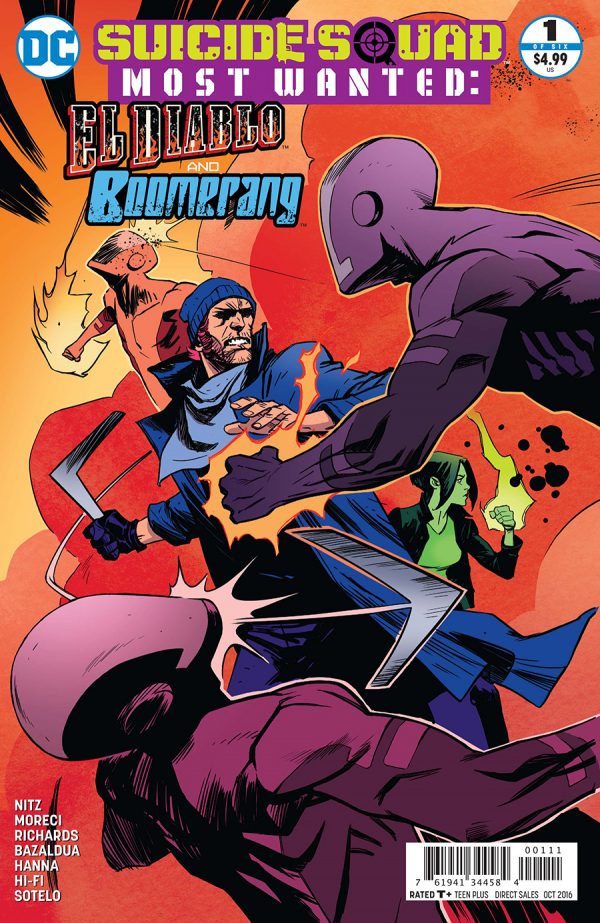 Suicide Squad Most Wanted: El Diablo and Boomerang #  1 (DC Comics 2015)