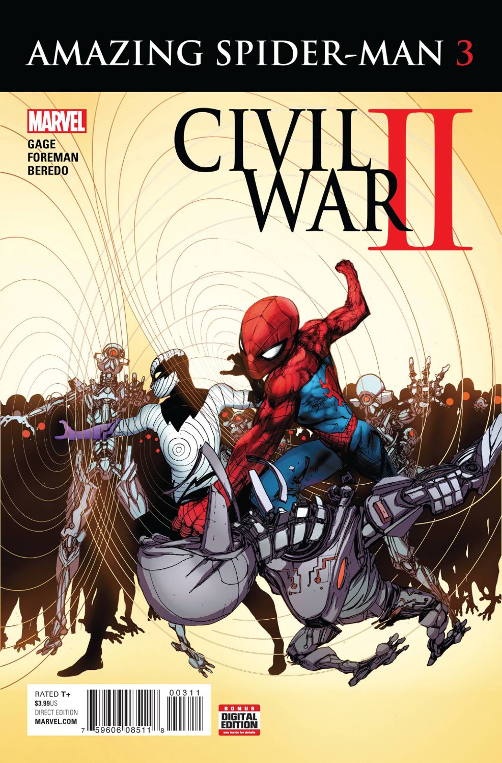 Civil War II: Amazing Spider-Man #  3 (Marvel Comics 2015)