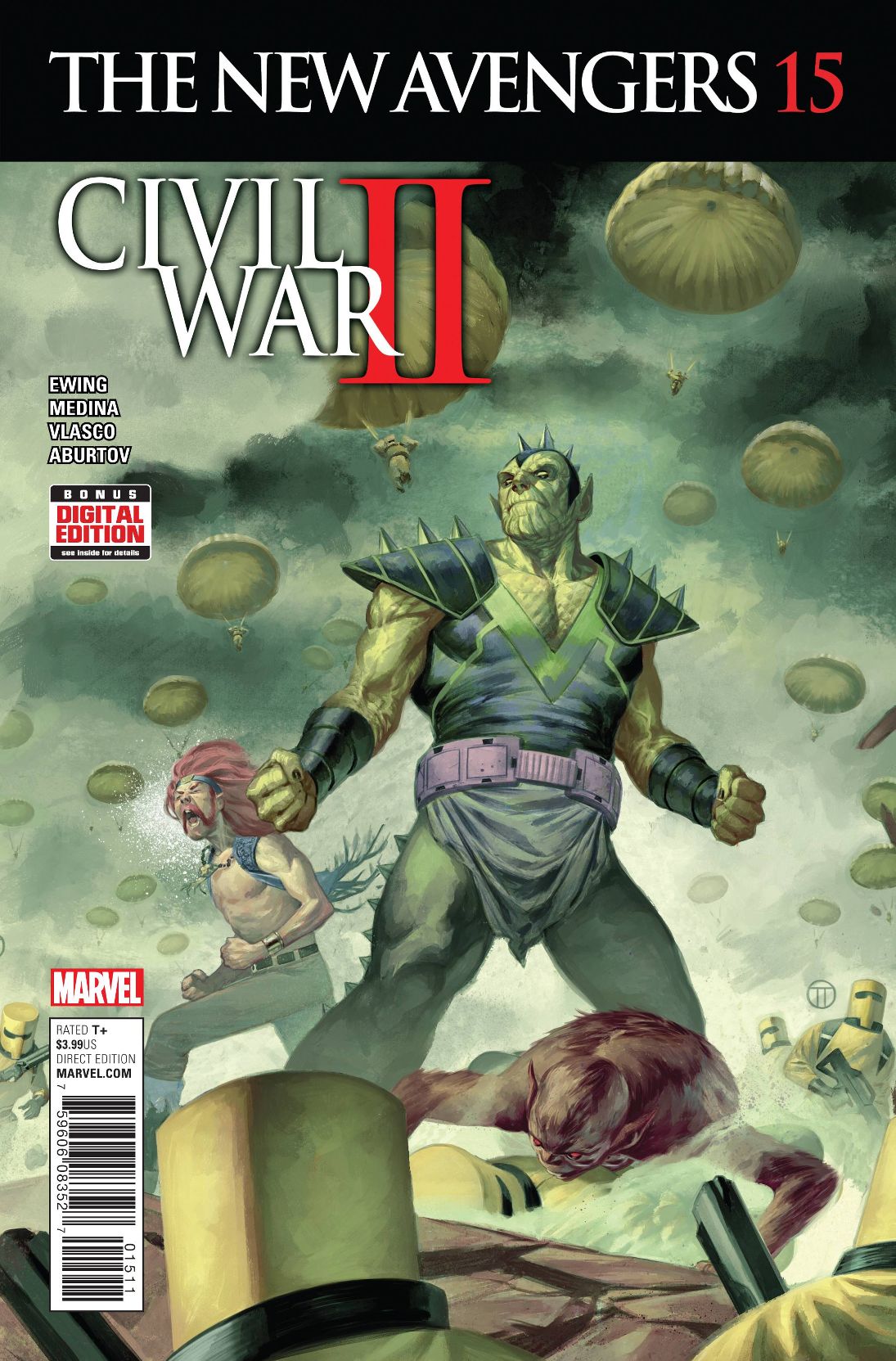 New Avengers (2016) # 15 (Marvel Comics 2016)