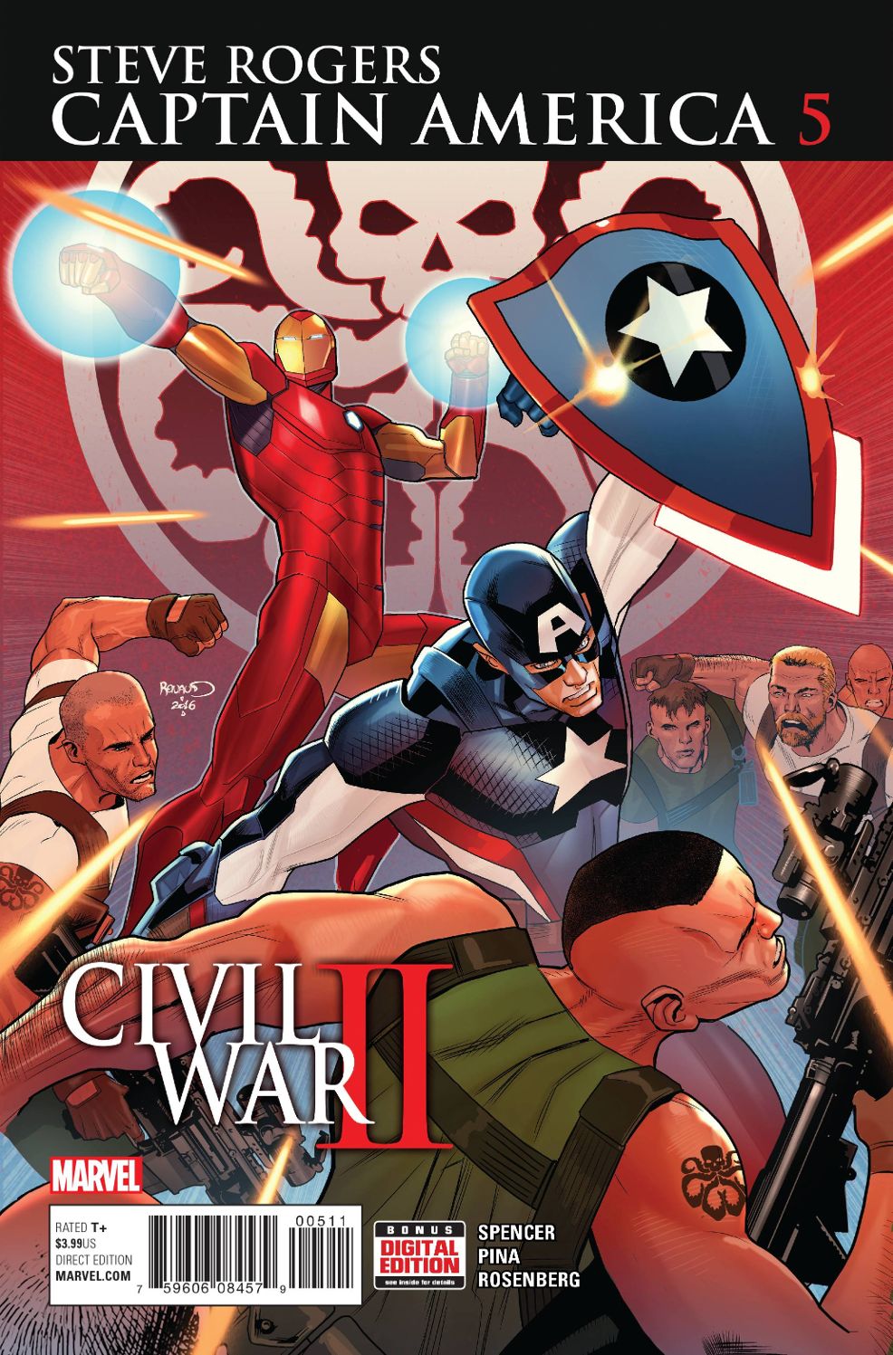 Captain America: Steve Rogers #  5 (Marvel Comics 2016)