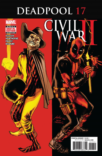 Deadpool, volume 5 # 17 (Marvel Comics 2016)