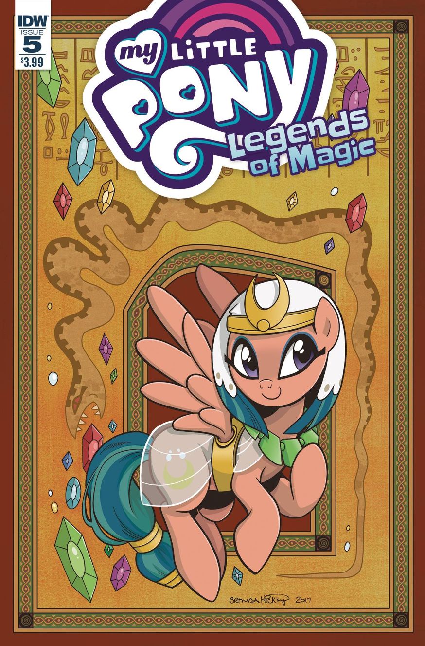 My Little Pony: Legends of Magic # 5 (IDW Comics 2017) Variant Cover B
