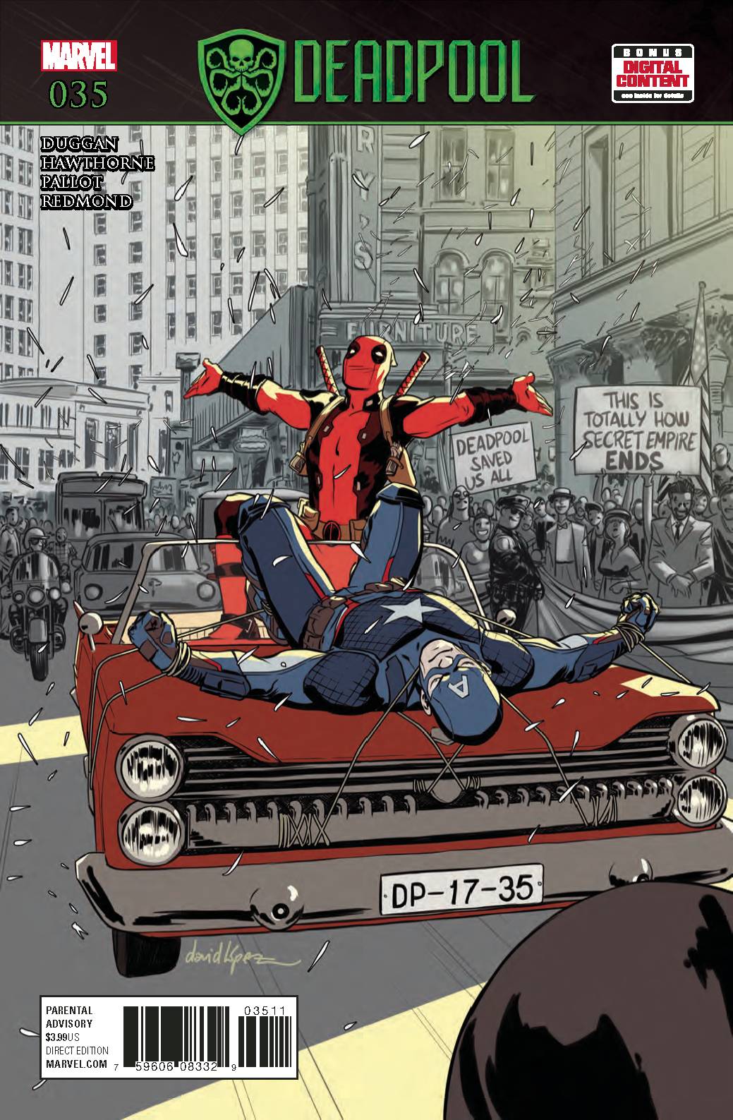 Deadpool, volume 5 # 35 (Marvel Comics 2017)