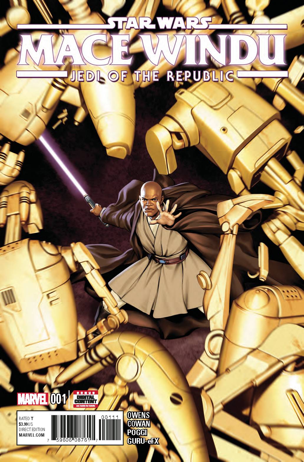 Star Wars: Mace Windu #  1 of 5 (Marvel Comics 2017)