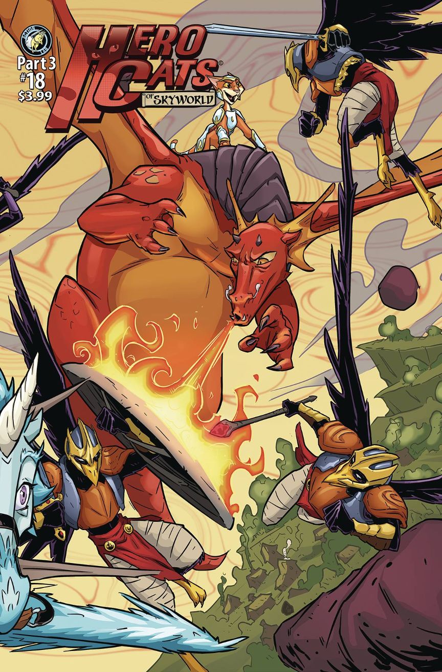 Hero Cats # 18 Skyworld (Action Lab Comics 2016)