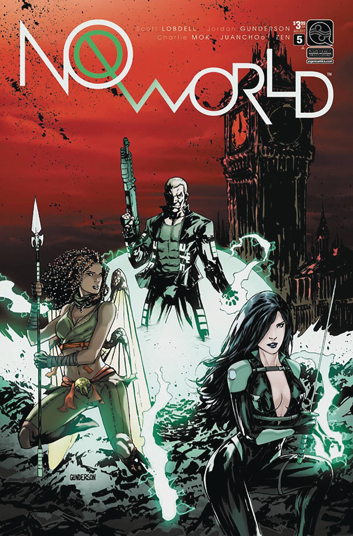No World #  5 (Aspen Comics 2017)