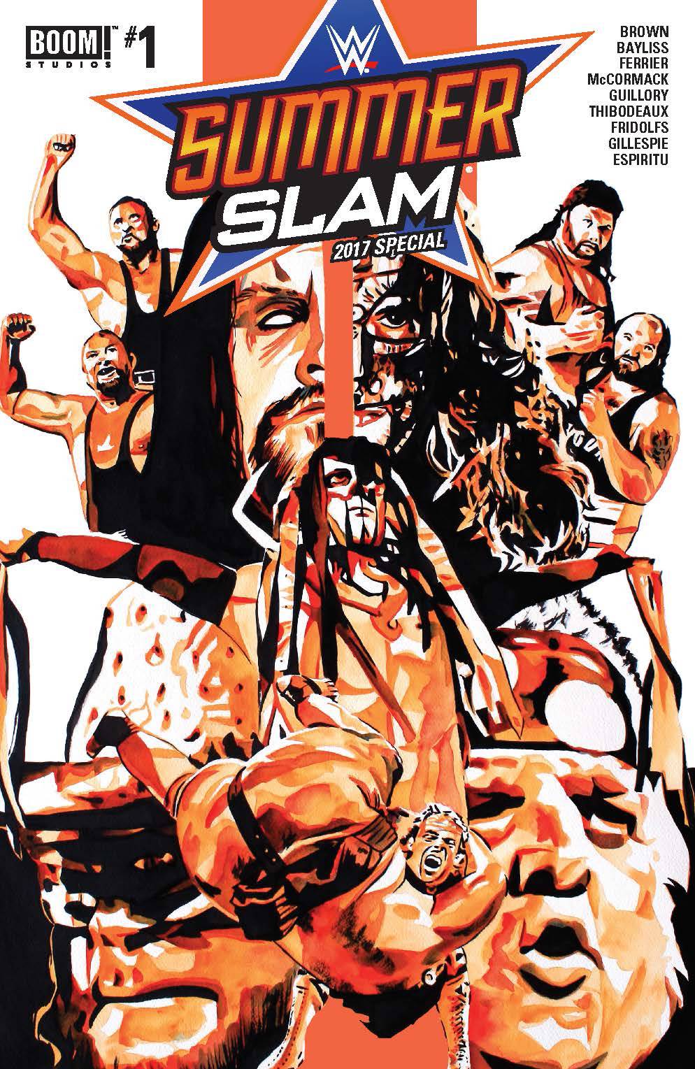 WWE Summer Slam 2017 #  1 (Boom Studios 2017)
