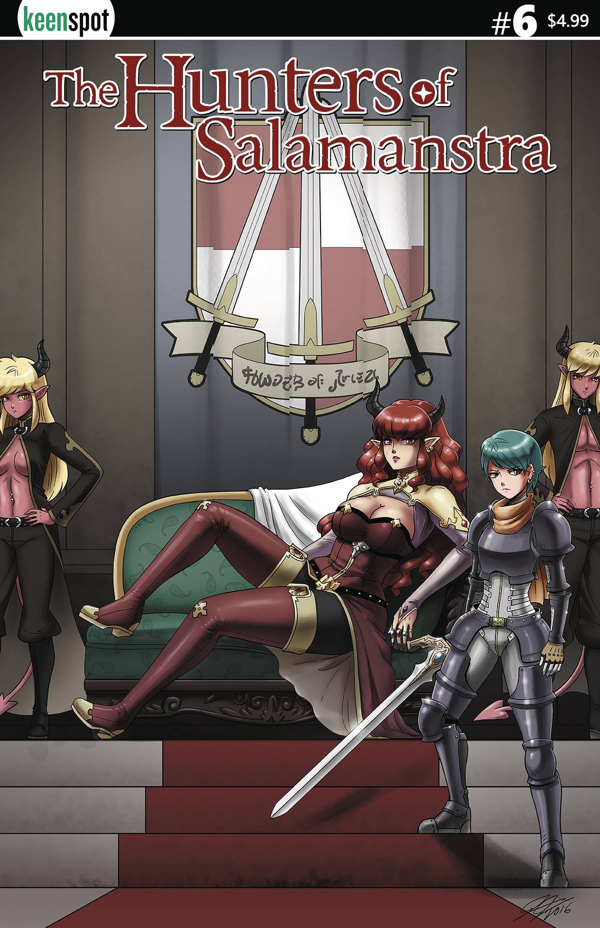 Hunters of Salamanstra #  6 (Keenspot Entertainment 2017)