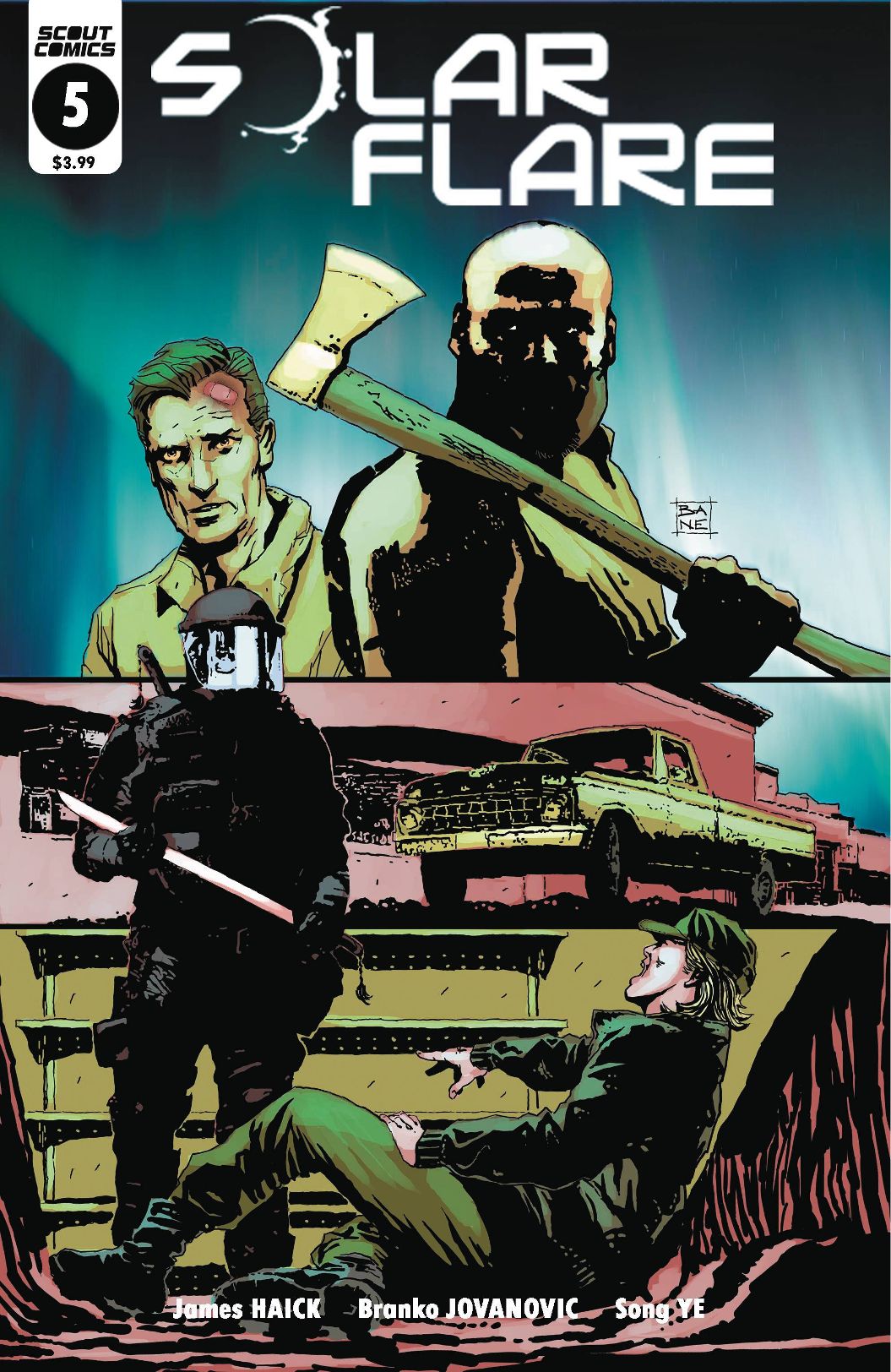 Solar Flare #  5 (Scout Comics 2017)