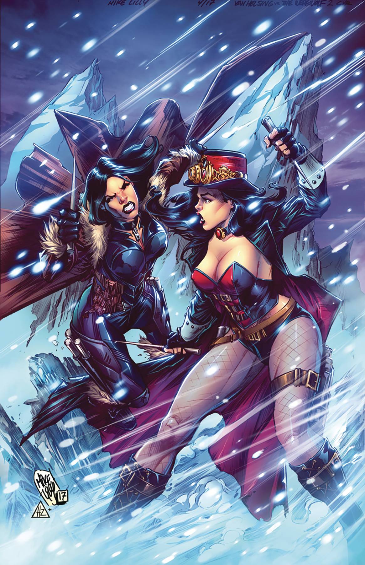 Van Helsing vs. The Werewolf #  2 (Zenescope Comics 2017)