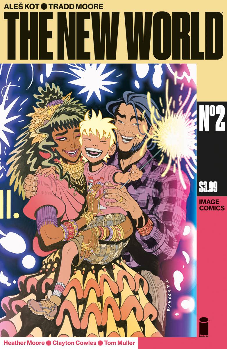 New World #  2 of 5 (Image Comics 2018)