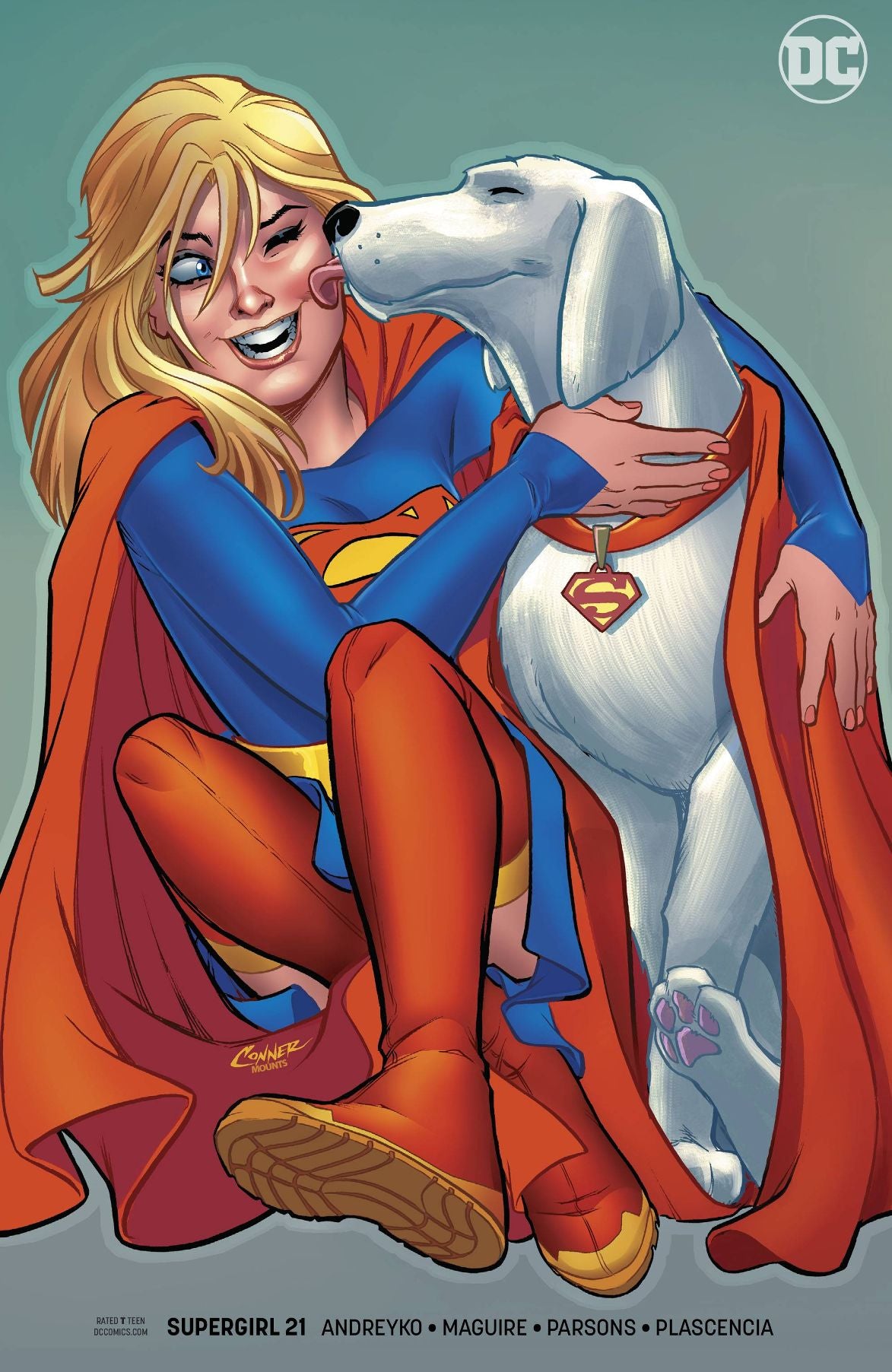 Supergirl # 21 (DC Comics 2018) Amanda Conner Variant