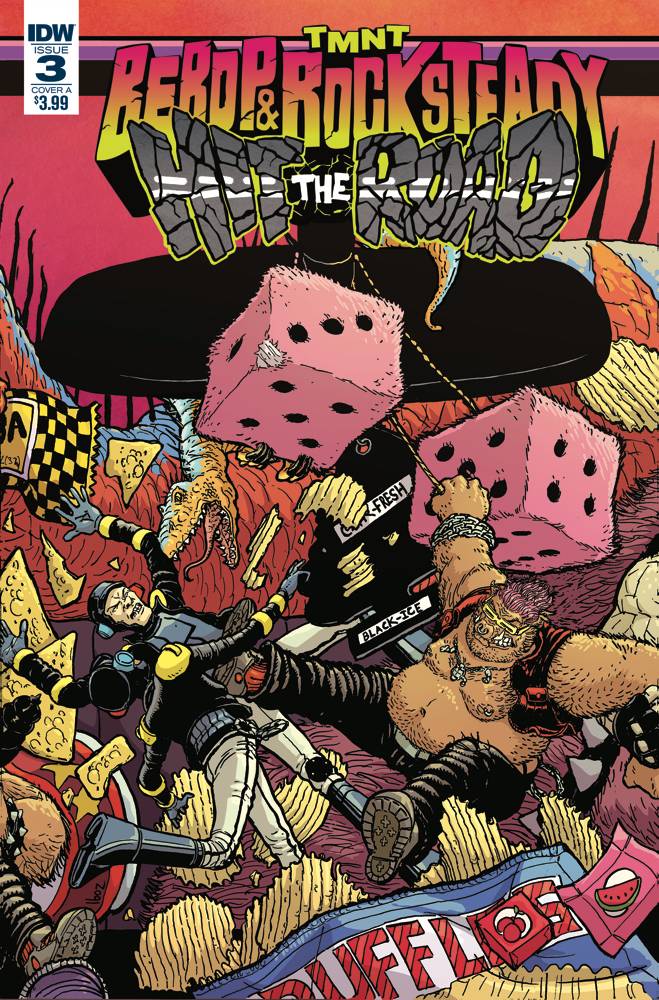 TMNT: Bebop & Rocksteady Hit The Road # 3 (IDW Comics 2018)
