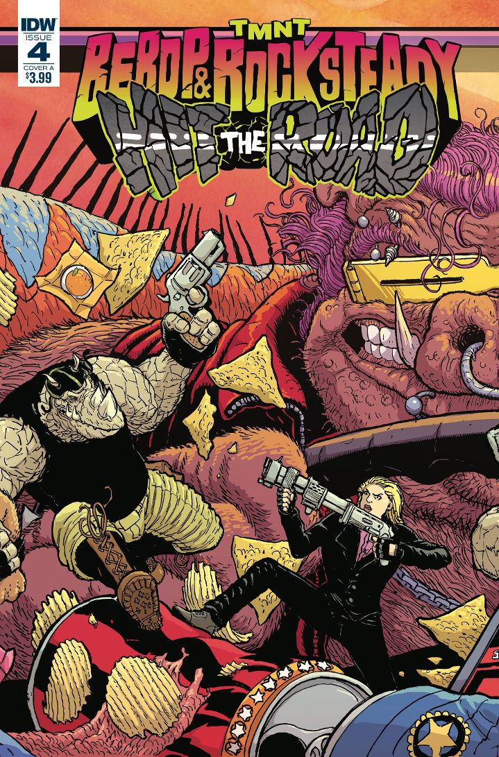 TMNT: Bebop & Rocksteady Hit The Road # 4 (IDW Comics 2018)