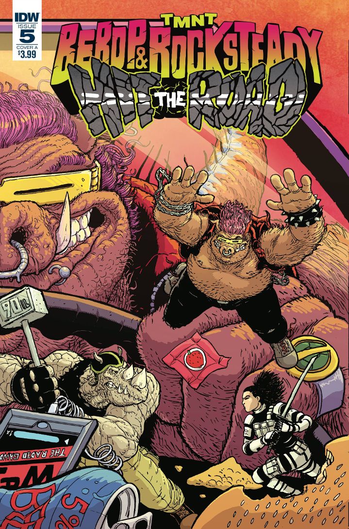 TMNT: Bebop & Rocksteady Hit The Road # 5 (IDW Comics 2018)