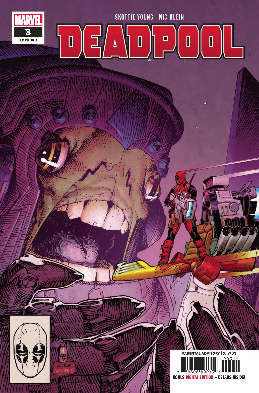 Deadpool, volume 6 #  3 (Marvel Comics 2018)