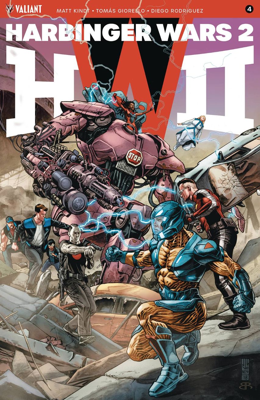 Harbinger Wars 2 #  4 of 4 (Valiant Comics 2018)