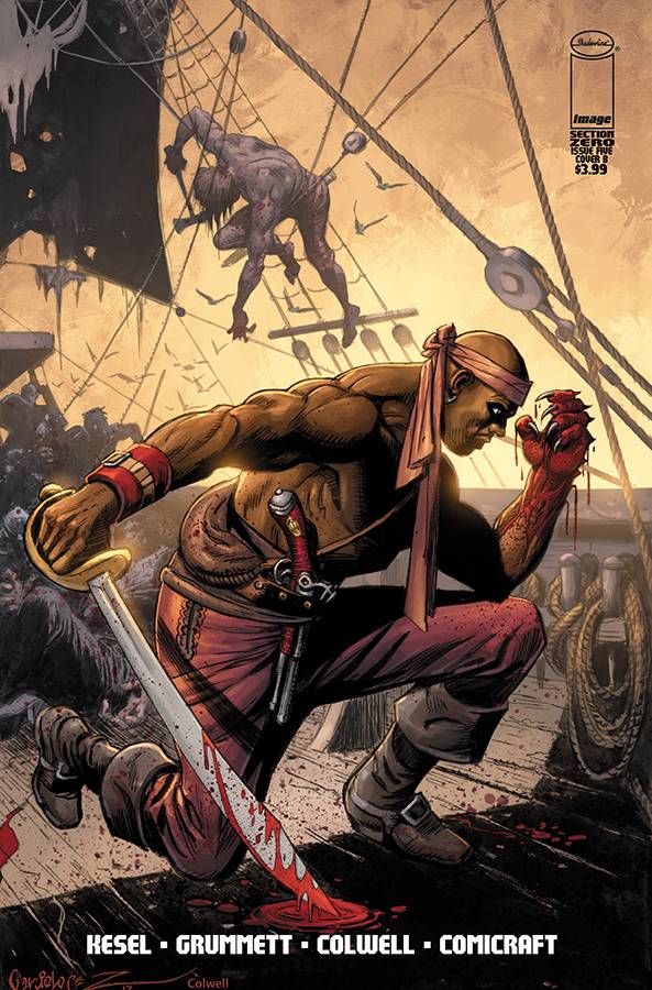Section Zero #  5 of 6 (Image Comics 2019) Cover B
