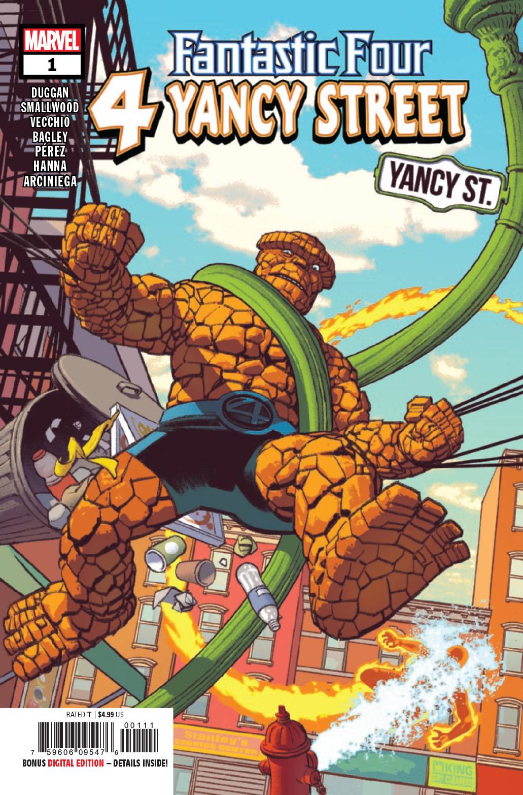Fantastic Four: 4 Yancy Street #  1 (Marvel Comics 2019)