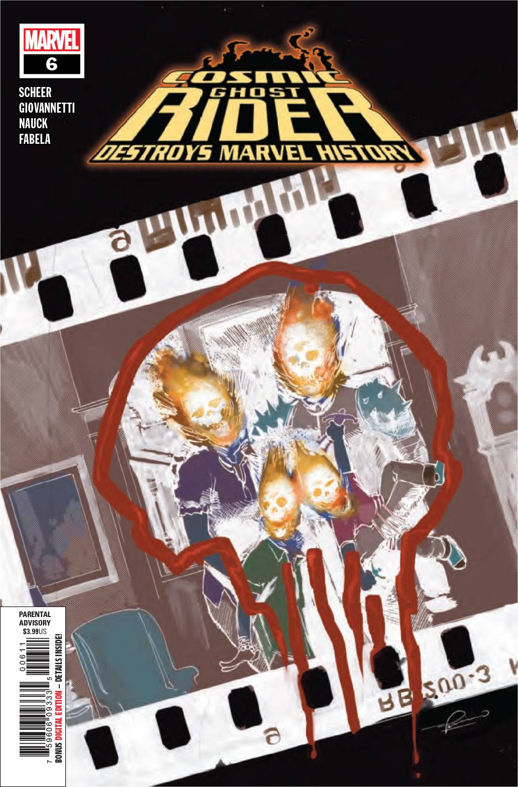 Cosmic Ghost Rider Destroys Marvel History #  6 (Marvel Comics 2019) Comic Book