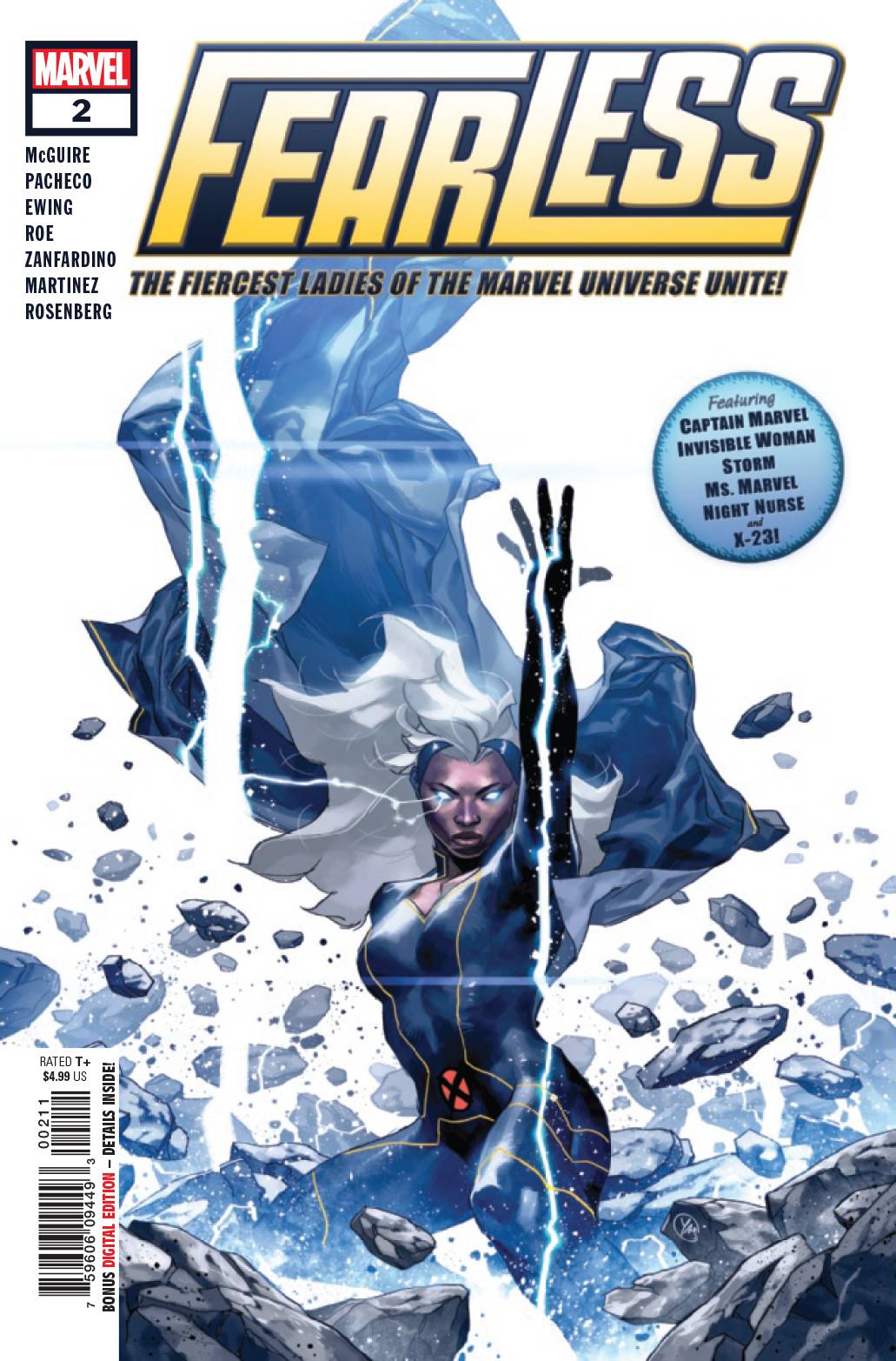 Fearless #  2 of 4 (Marvel Comics 2019)