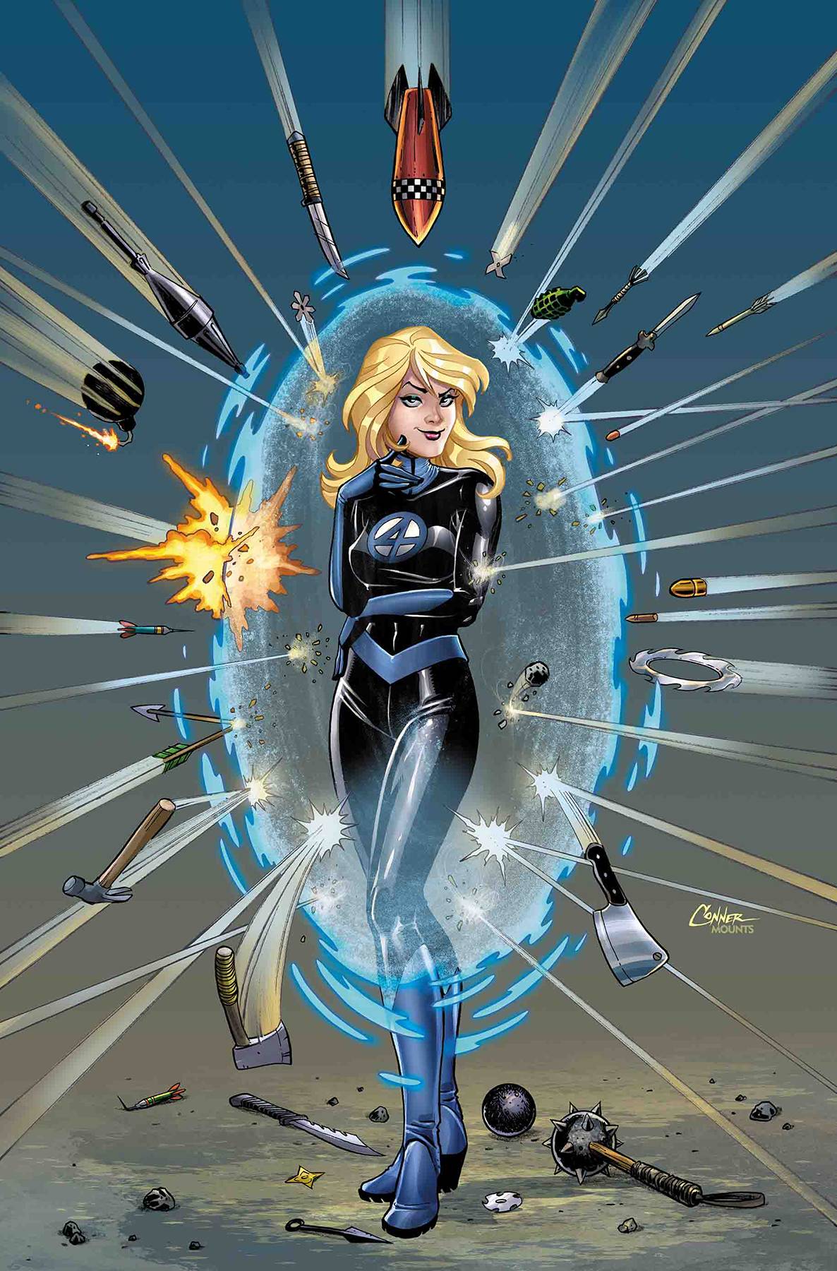 Invisible Woman #  2 of 5 (Marvel Comics 2019) Amanda Conner Cover