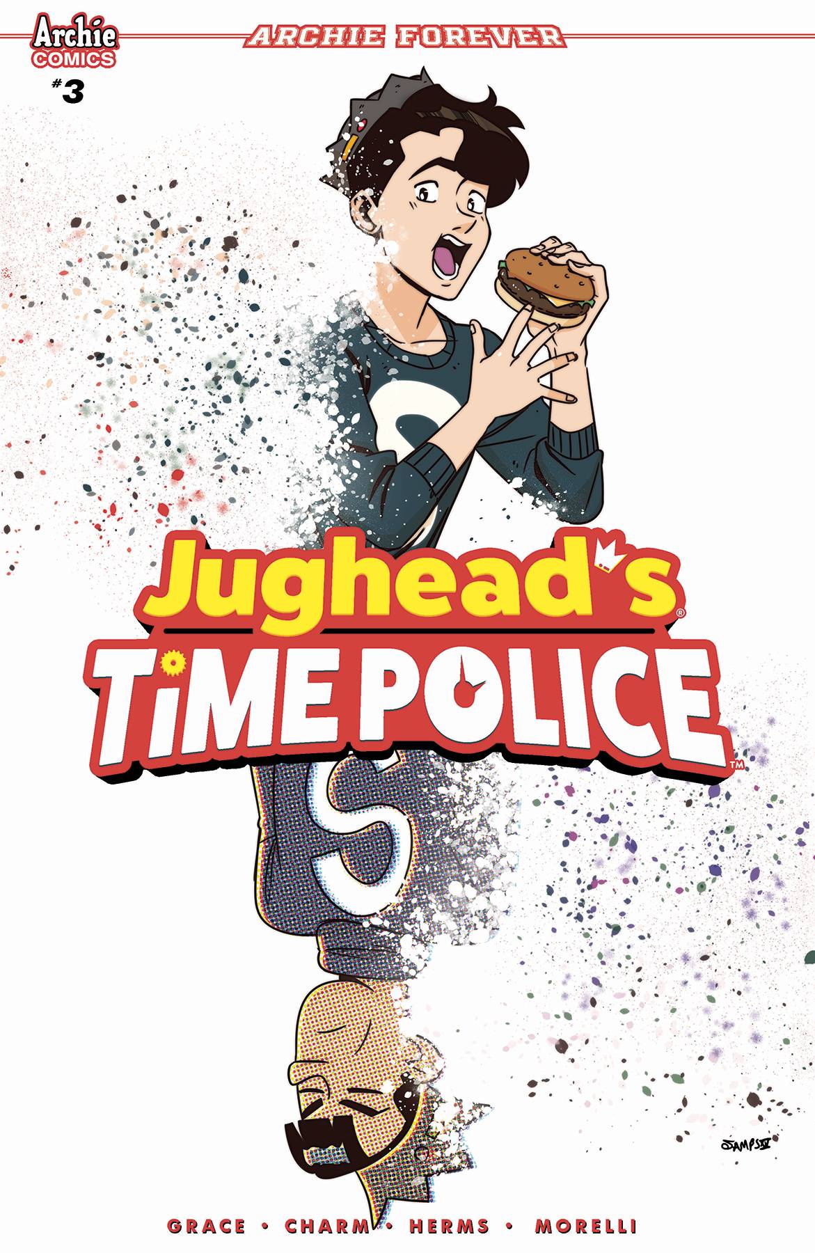 Jughead's Time Police #  3 of 5 (Archie Comics 2019) Variant Cover B