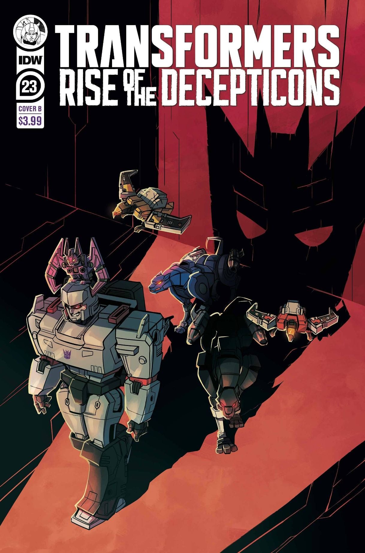 Transformers: Rise of the Decepticons # 23 (IDW Comics 2020) Variant Cover B