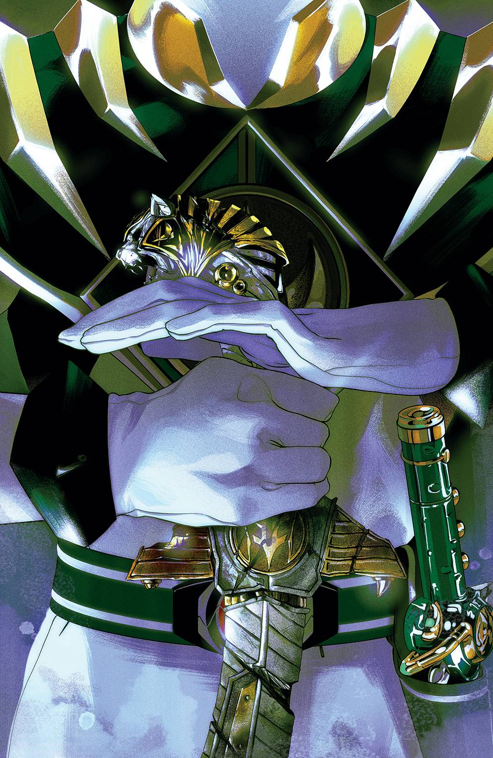 Mighty Morphin Power Rangers # 53 (Boom Comics 2020) Foil Cover