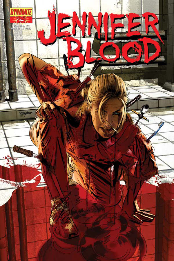 Jennifer Blood # 25 (Dynamite Comics 2013)