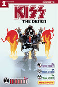 Kiss: The Demon # 1 of 4 (Dynamite Comics 2017) Variant Cover C Michael Adams 8-Bit