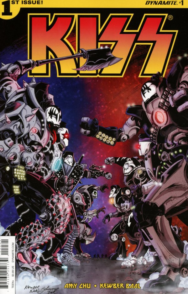 Kiss # 1 (Dynamite Comics 2016) Variant Cover F Kewber Baal