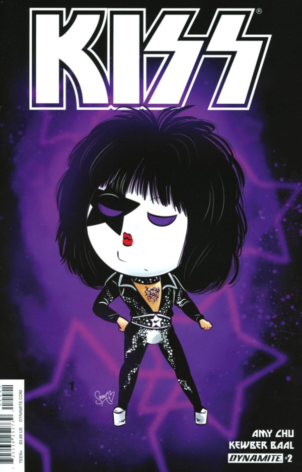 Kiss # 2 (Dynamite Comics 2016) Variant Cover B M. Victoria Robado Emoji