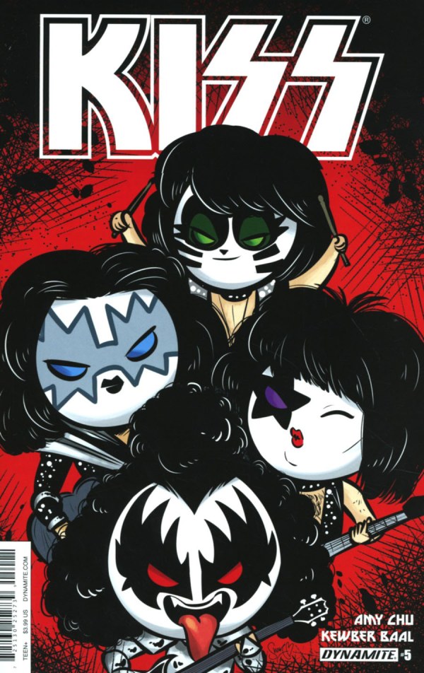 Kiss # 5 (Dynamite Comics 2017) Variant Cover B Shouri Emoji
