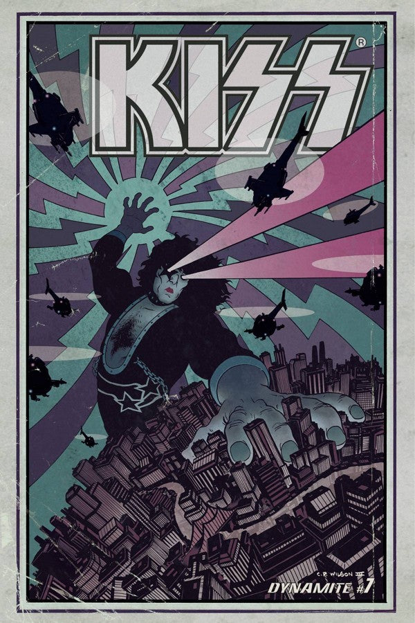 Kiss # 7 (Dynamite Comics 2017) Variant Cover B Charles Paul Wilson III
