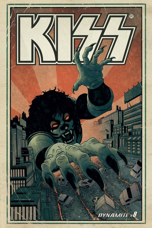 Kiss # 8 (Dynamite Comics 2017) Variant Cover B Charles Paul Wilson III
