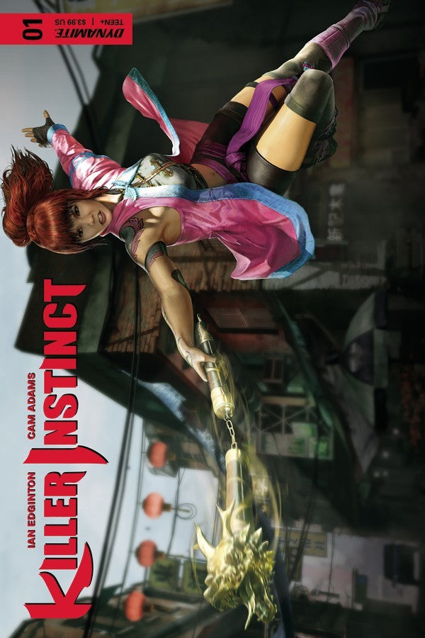 Killer Instinct # 1 (Dynamite Comics 2017) Variant Cover D UDON Kim Wu Gameplay