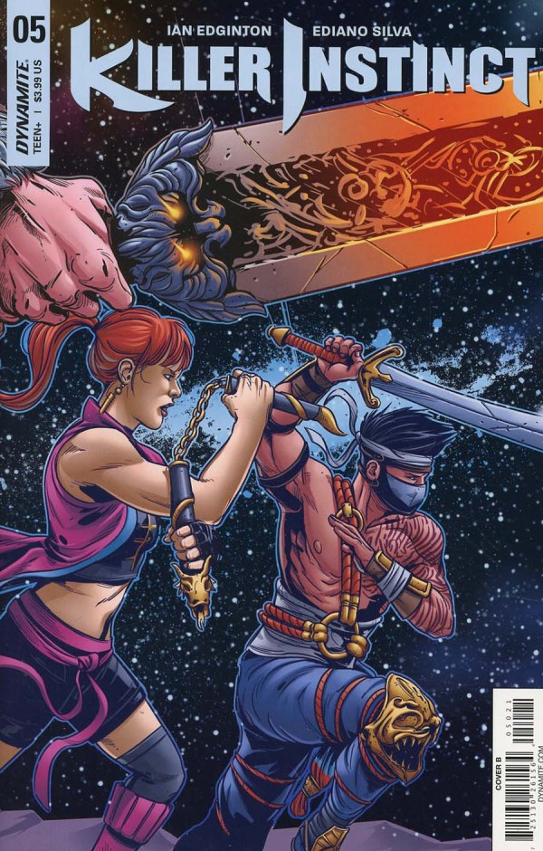 Killer Instinct # 5 (Dynamite Comics 2017) Variant Cover B Álvaro Sarraseca