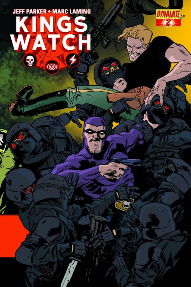Kings Watch # 2 (Dynamite Comics 2013) Variant Perez Subscription Cover