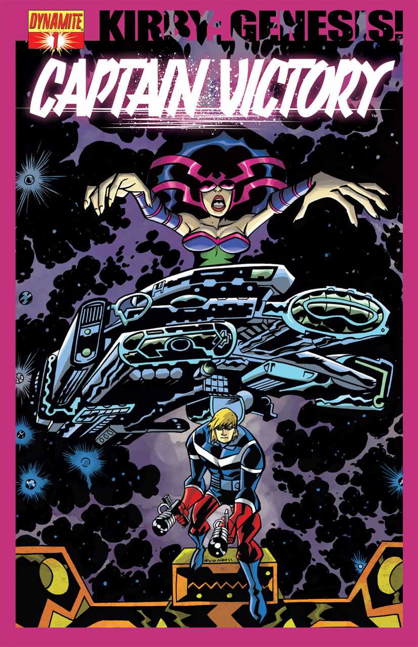 Kirby: Genesis - Captain Victory # 1 (Dynamite Comics 2011) Oeming Virgin Variant Cover