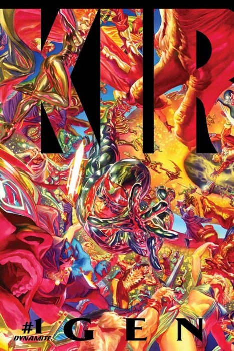 Kirby: Genesis # 1 (Dynamite Comics 2011) Alex Ross Left Side Variant Cover
