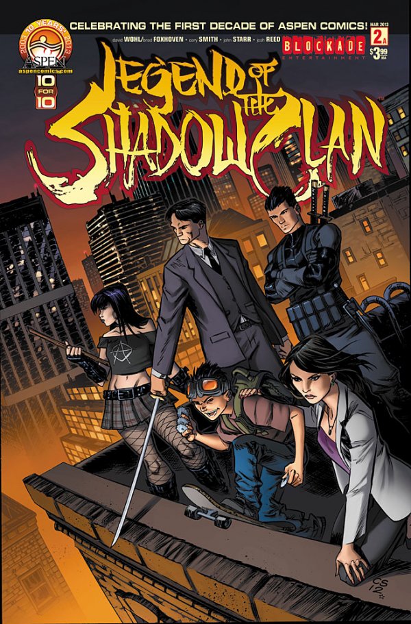 Legend of the Shadow Clan # 2 (Aspen Comics 2013)