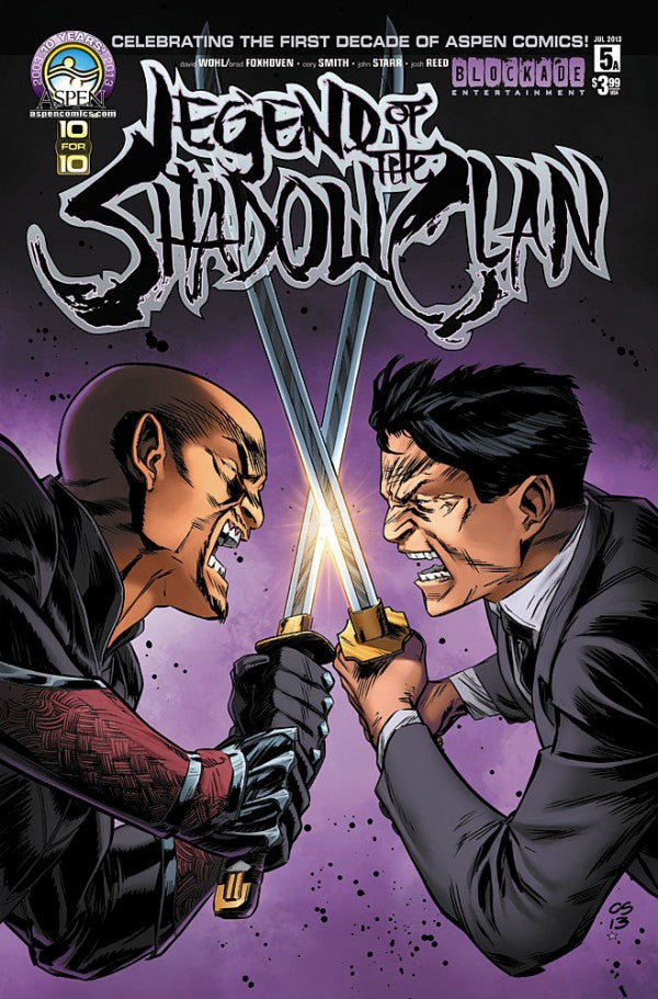 Legend of the Shadow Clan # 5 (Aspen Comics 2013)