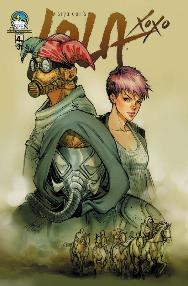 Lola XOXO # 4 (Aspen Comics 2014) Variant Cover B Siya Oum