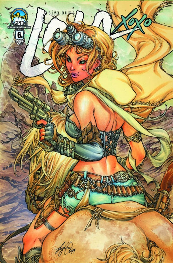 Lola XOXO # 6 (Aspen Comics 2014) Variant Cover B