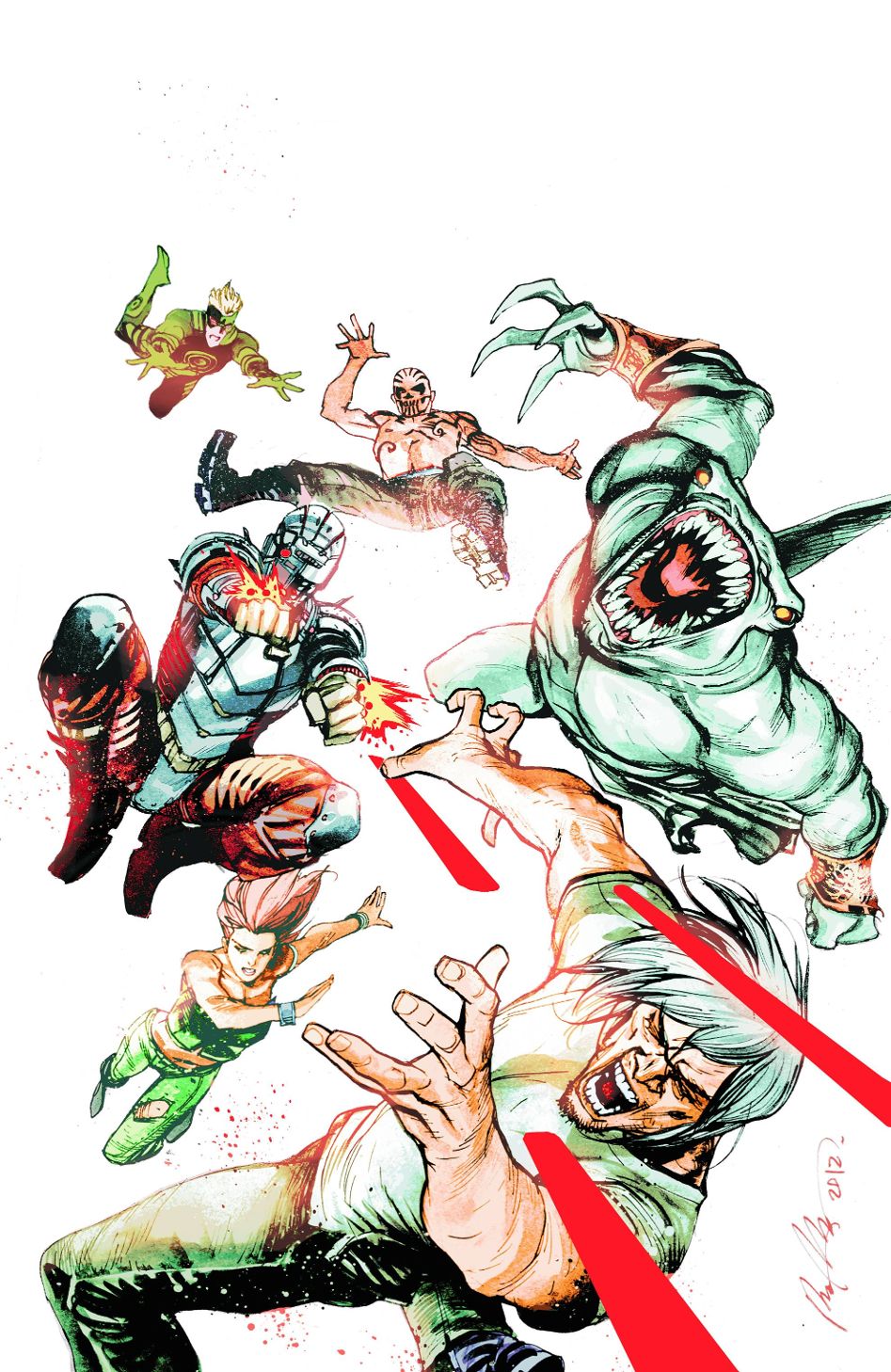 Resurrection Man #  9 (DC Comics 2012)