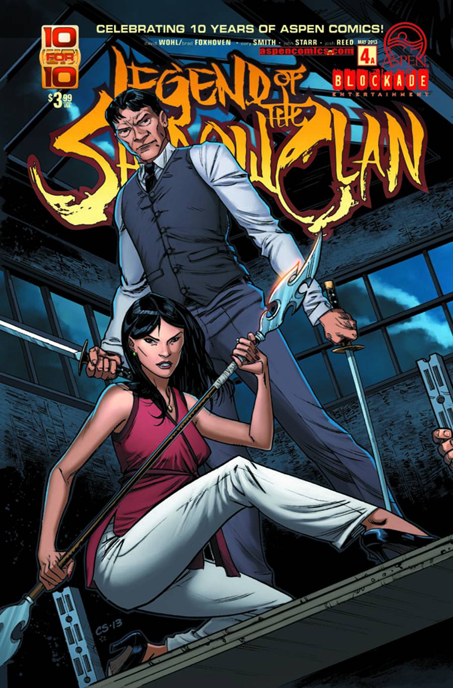 Legend of the Shadow Clan # 4 (Aspen Comics 2013)