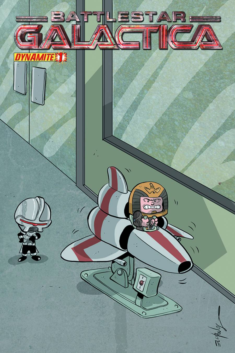 Battlestar Galactia # 1 (Dynamite Comics 2013) "Subscription Cover"