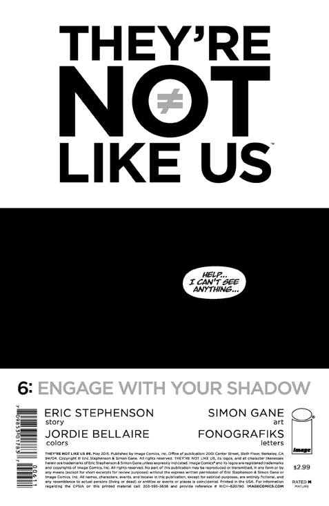 They're Not Like Us #  6 (Image Comics 2015)