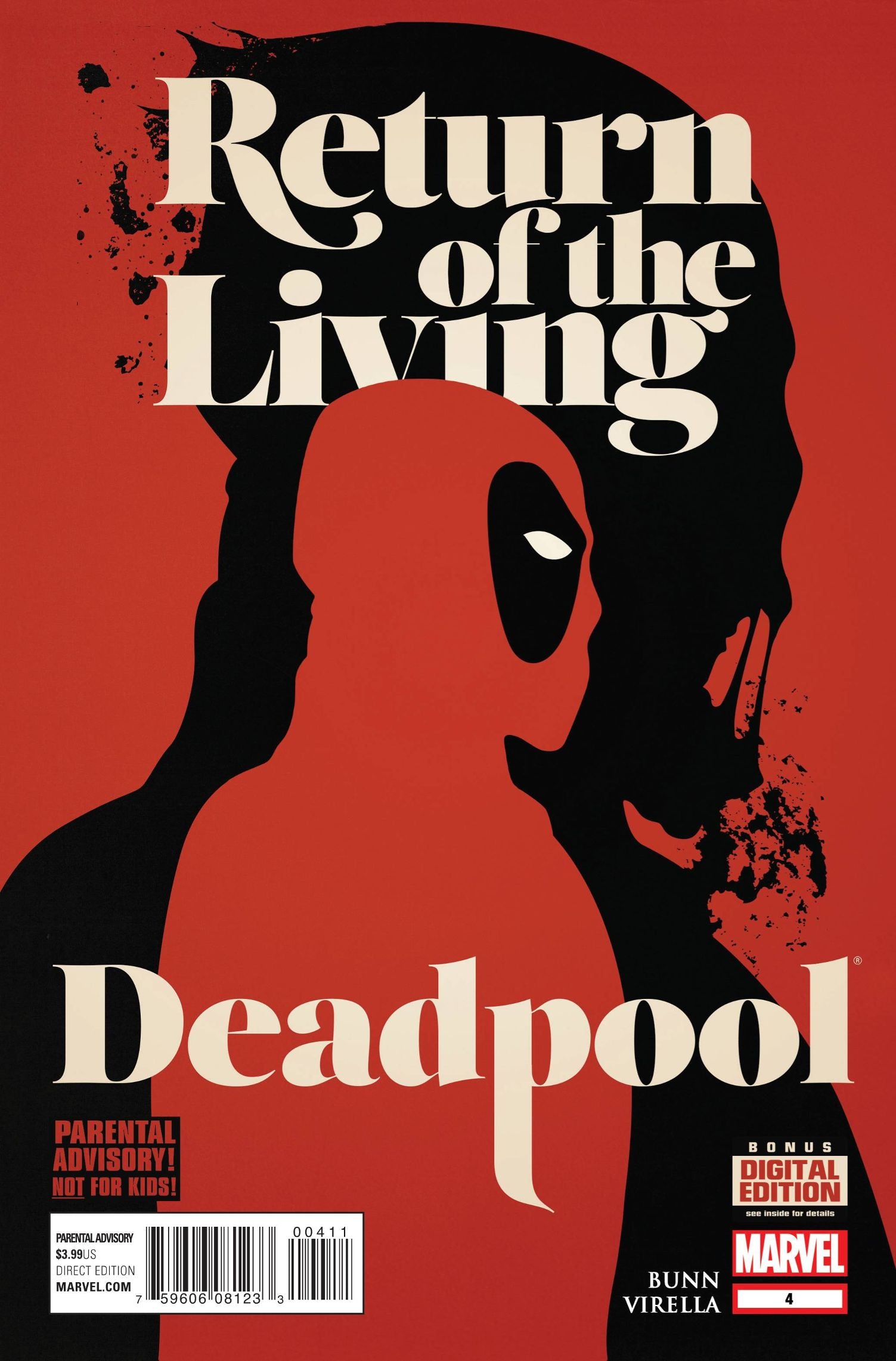 Return of The Living Deadpool # 4 (Marvel Comics 2015)